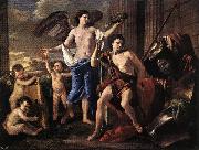 Nicolas Poussin Victorious David 1627 Oil on canvas USA oil painting artist